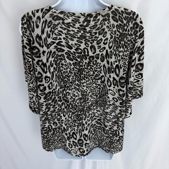 Isabella Rodriguez Open Shoulder Top Size Large - Picture 7 of 11